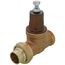 3/4" EB45 Single Union Sweat Pressure Regulating Valve, Metal Top (Lead Free)