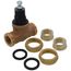 3/4" EB45 Double Union Threaded Pressure Regulating Valve, Poly Top (Lead Free)