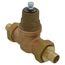 1" EB45 Double Union PEX Crimp Pressure Regulating Valve, Metal Top (Lead Free)