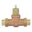 1" EB45 Double Union Sweat Pressure Regulating Valve, Metal Top (Lead Free)