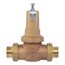 1-1/4" EB45 Double Union Sweat Pressure Regulating Valve, Metal Top (Lead Free)
