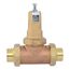 1-1/2" EB45 Double Union Sweat Pressure Regulating Valve, Metal Top (Lead Free)