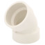 1-1/2" PVC DWV 45-Degree Short Radius Elbow (NSF)