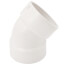3" PVC DWV 45-Degree Short Radius Elbow (NSF)