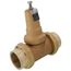 2" EB45 Double Union Threaded Pressure Regulating Valve, Metal Top (Lead Free)