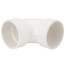 3" PVC DWV 90-Degree Short Radius Elbow (NSF)