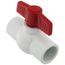 3/4" SCH 40 PVC Ball Valve (Solvent)