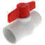 1-1/4" SCH 40 PVC Ball Valve (Solvent)