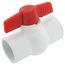 1-1/4" SCH 40 PVC Ball Valve (Solvent)