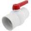 4" SCH 40 PVC Ball Valve (Solvent)