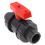 1/2" Gray Sch 40.PVC True Union Ball Valve