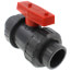 1-1/4" Gray Sch 40. PVC True Union Ball Valve