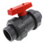 1-1/4" Gray Sch 40. PVC True Union Ball Valve