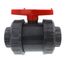 3" Gray Sch 40. PVC True Union Ball Valve