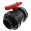 3" Gray Sch 40. PVC True Union Ball Valve