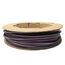 200' Black PVC Tubing w/ Purple Stripe