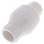 1" PVC In-Line Check Valve w/ SS Spring (Solvent)