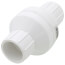 1-1/4" PVC In-Line Check Valve w/ SS Spring (Solvent)