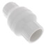 1-1/2" PVC In-Line Check Valve w/ SS Spring (Solvent)