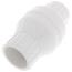 1-1/2" PVC In-Line Check Valve w/ SS Spring (Solvent)
