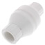 1" PVC In-Line Check Valve w/ SS Spring (Threaded)