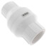 2" PVC In-Line Check Valve w/ SS Spring (Threaded)