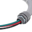 3/4" X 4' Whip with Non-Metallic Fitting (Straight X 90 Degree [#8 Wire])