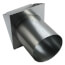 PWC10R 10" Galvanized Steel Wall Cap