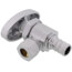1/2" PEX x 3/8" OD Compression Angle Stop Valve (Multi Turn) (Lead Free)