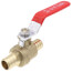 3/4" PEX Crimp DZR Brass Ball Valve (Lead Free)