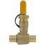 1" PEX Crimp Ball Valve w/ Hose Drain (Lead Free)