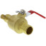 1" PEX Full Port Ball Valve w/ Drain (Lead Free)