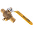 1" PEX Ball Valve w/ Waste Drain & Drop Ear Elbow (Lead Free)