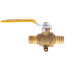 1" PEX Ball Valve w/ Waste Drain & Drop Ear Elbow (Lead Free)
