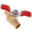 1/2" PEX x 1/2" Sweat Ball Valve w/ T-Handle (Lead Free)