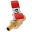 1/2" PEX x 1/2" Sweat Ball Valve w/ T-Handle (Lead Free)