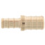 3/8" PEX x 1/2" PEX DZR Brass Coupling (Lead Free)