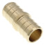 5/8" PEX x 5/8" PEX DZR Brass Coupling (Lead Free)