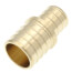3/4" PEX x 1" PEX DZR Brass Coupling (Lead Free)