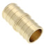 3/4" PEX x 3/4" PEX DZR Brass Coupling (Lead Free)