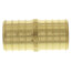 1" PEX x 1" PEX Brass Coupling (Lead Free)