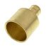 1/2" PEX x 3/4" Female Sweat Copper Pipe Brass Adapter (Lead Free)