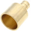 1/2" PEX x 3/4" Female Sweat Copper Pipe DZR Brass Adapter (Lead Free)