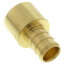 1/2" PEX x 1/2" Female Sweat Copper Pipe Brass Adapter (Lead Free)