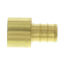 1/2" PEX x 1/2" Female Sweat Copper Pipe Brass Adapter (Lead Free)