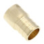 3/4" PEX x 1/2" Female Sweat Copper Pipe DZR Brass Adapter (Lead Free)