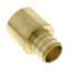 3/4" PEX x 3/4" Female Sweat Copper Pipe Brass Adapter (Lead Free)