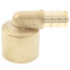 1/2" PEX x 3/4" Copper Pipe DZR Brass Elbow (Lead Free)