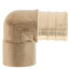 3/4" PEX x 1/2" Copper Pipe DZR Brass Elbow (Lead Free)