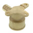 1/2" PEX x 1/2" NPT Brass Drop Ear Elbow (Lead Free)